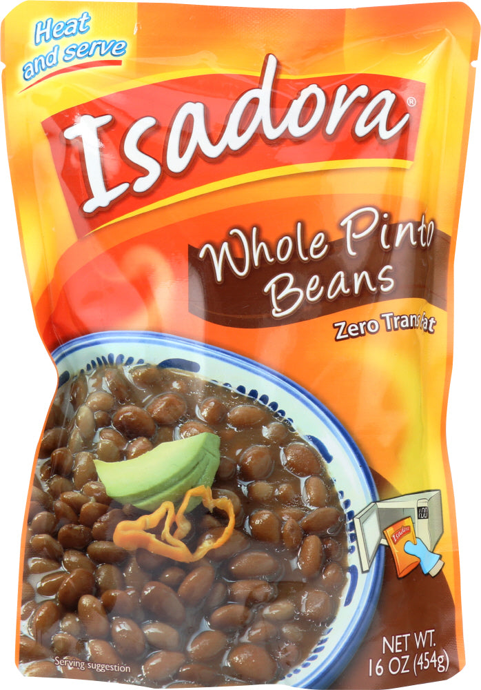 ISADORA: Whole Pinto Beans, 16 oz - Vending Business Solutions