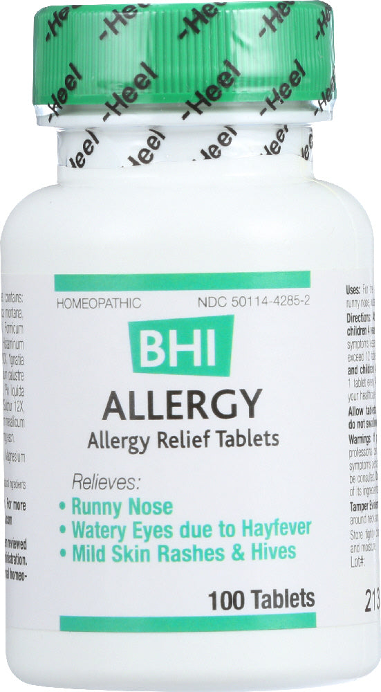 HEEL BHI: Allergy Homeopathic Medication, 100 Tablets - Vending Business Solutions