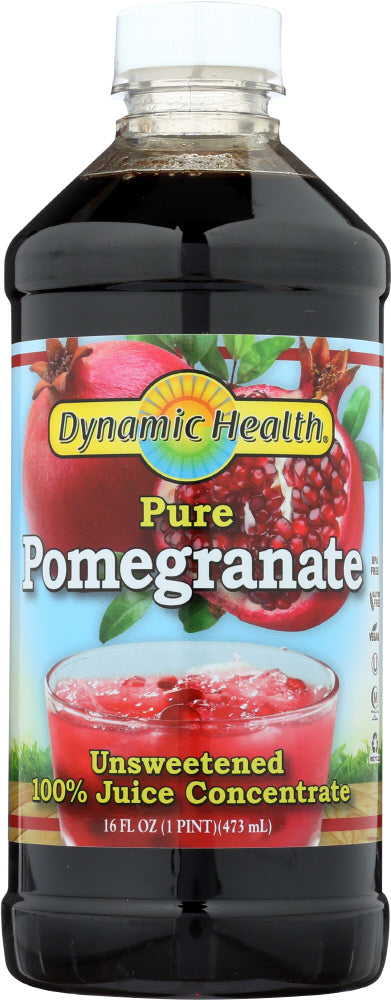 DYNAMIC HEALTH: Pure Pomegranate Juice Concentrate, 16 oz - Vending Business Solutions