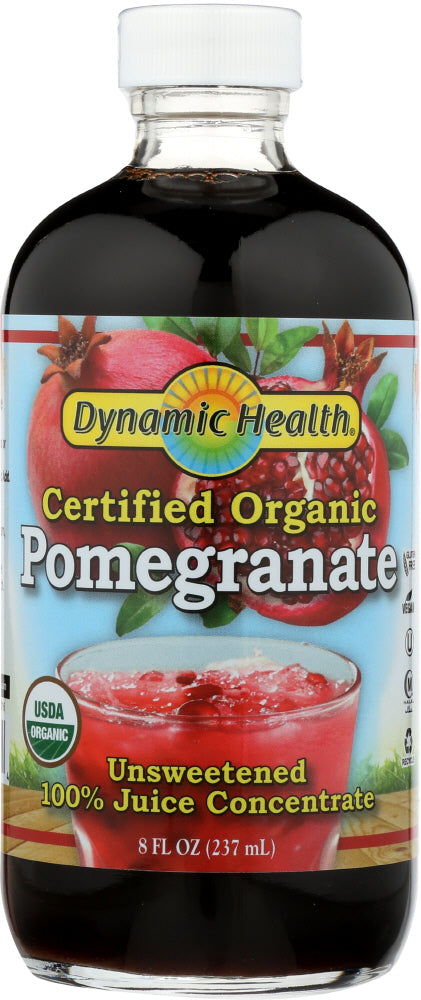 DYNAMIC HEALTH: Juice Concentrate Pomegranate, 8 fo - Vending Business Solutions