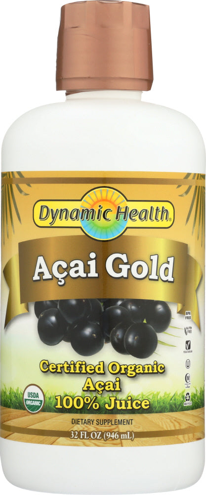 DYNAMIC HEALTH: Juice Acai Gold Organic, 32 fo - Vending Business Solutions