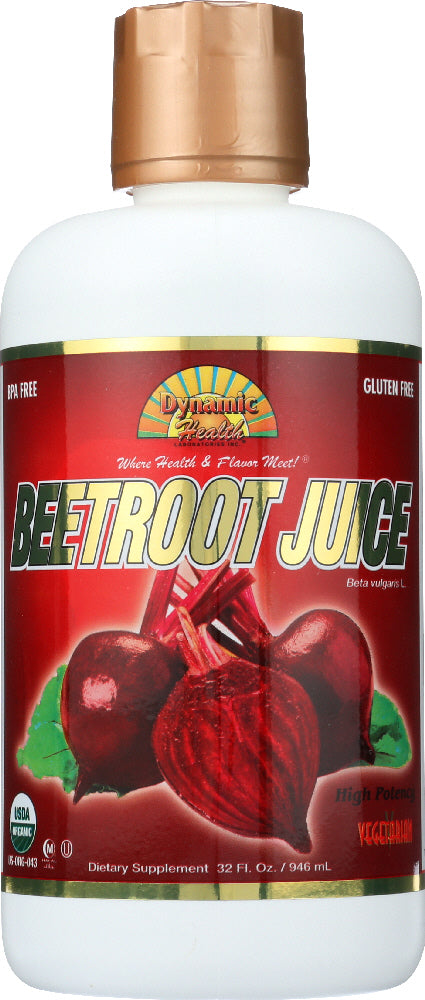 DYNAMIC HEALTH: Organic Beetroot Juice, 32 oz - Vending Business Solutions