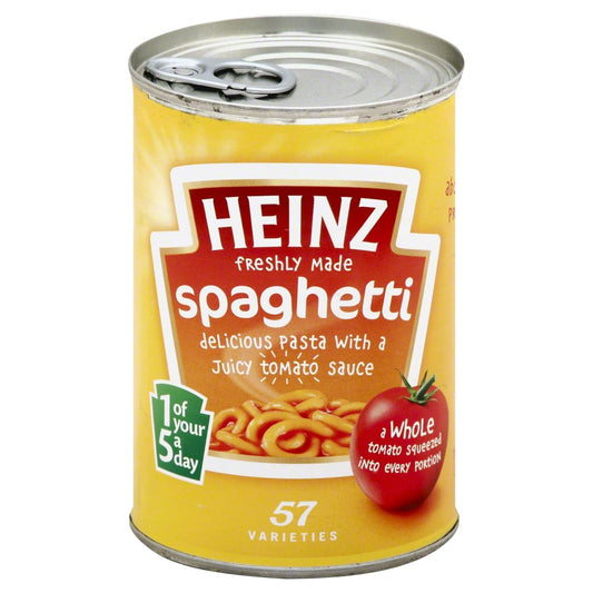 HEINZ: Spaghetti in Tomato Sauce, 13.3 oz - Vending Business Solutions