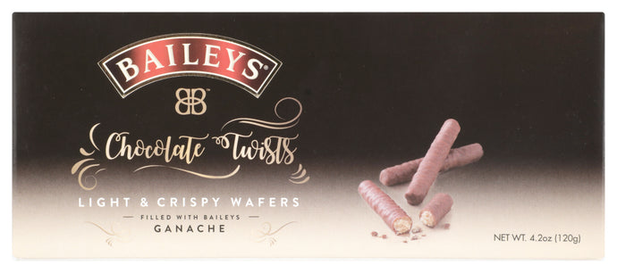 BAILEYS: Chocolate Twists Biscuits, 4.2 oz - Vending Business Solutions