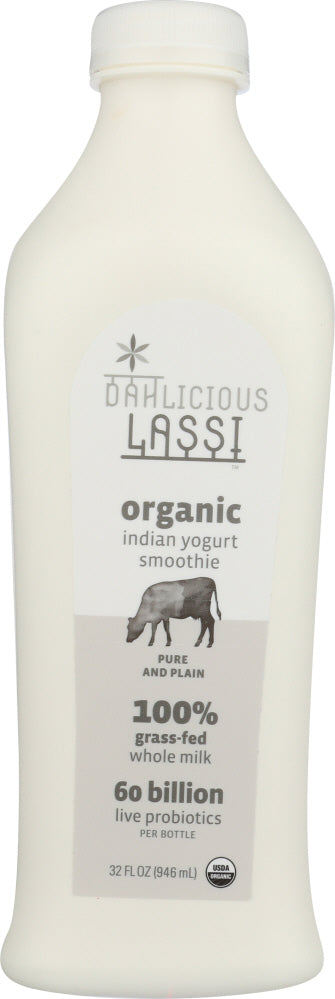 DAHLICIOUS: Lassi Organic Pure and Plain Yogurt Smoothie, 32 oz - Vending Business Solutions