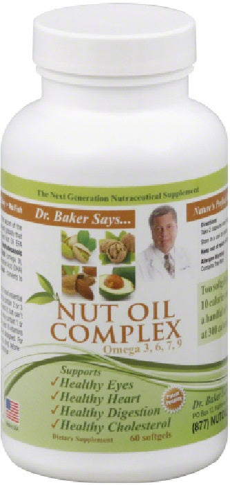DR BAKER: Nut Oil Complex Supplement, 60 cp - Vending Business Solutions