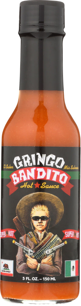 GRINGO BANDITO: Super Hot Sauce, 5 fl oz - Vending Business Solutions