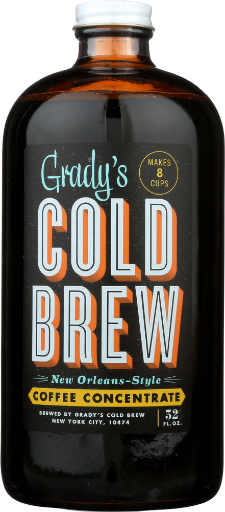 GRADYS COLD BREW: Coffee Cold Brew Concentrate, 32 oz - Vending Business Solutions
