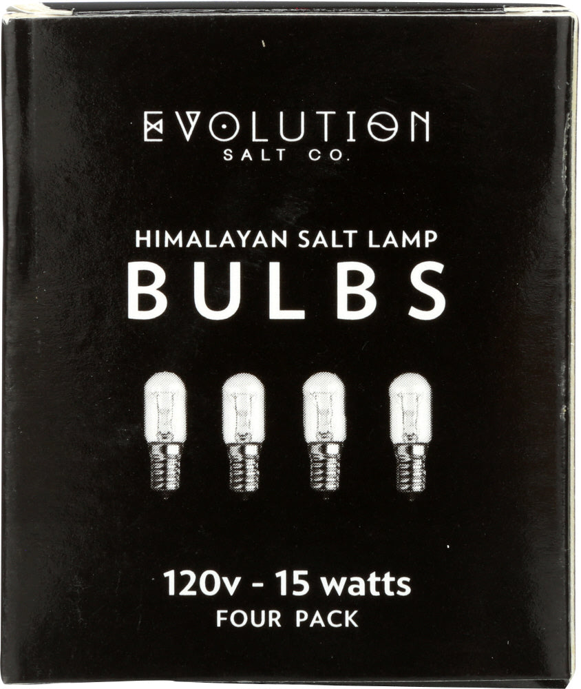 EVOLUTION SALT: Himalayan Salt Lamp Bulbs 15 Watts, 4 pack - Vending Business Solutions