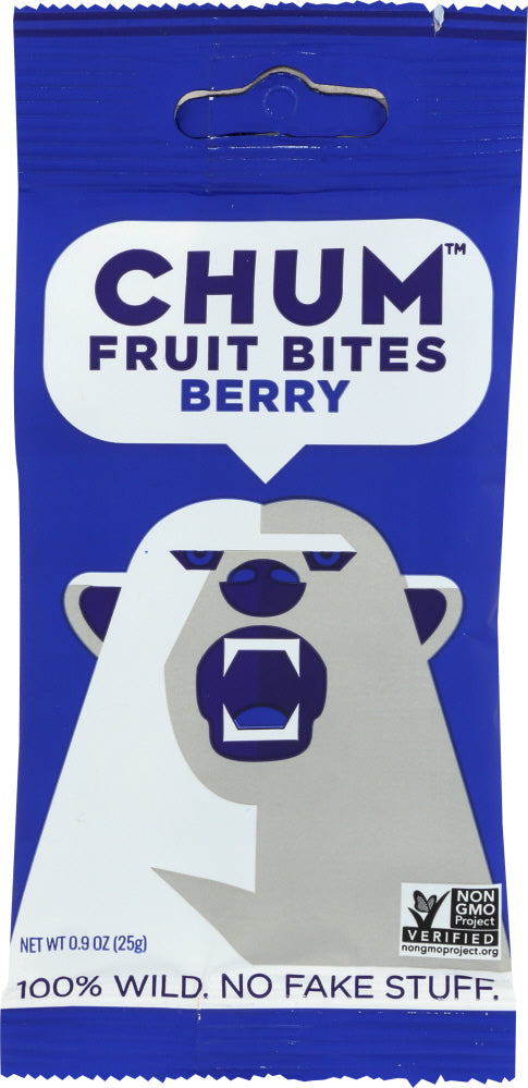 CHUM FRUIT BITES: Berry Fruit Bites, .7 oz - Vending Business Solutions
