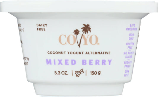 CO YO: Coconut Yogurt Alternative Mixed Berry, 5.30 oz - Vending Business Solutions