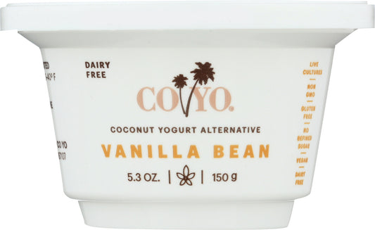 CO YO: Coconut Yogurt Alternative Vanilla Bean, 5.30 oz - Vending Business Solutions