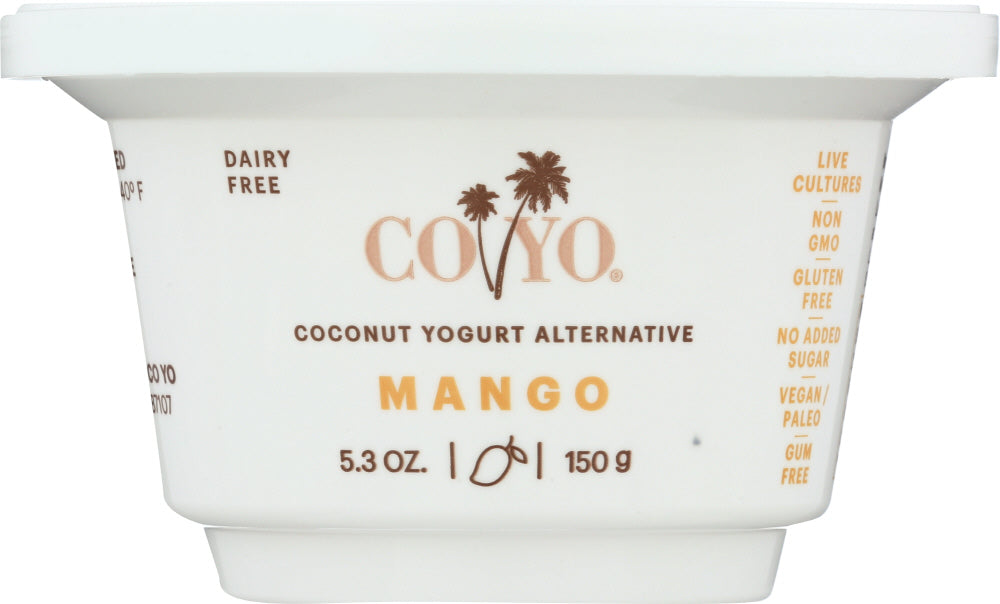 CO YO: Coconut Yogurt Alternative Mango, 5.30 oz - Vending Business Solutions