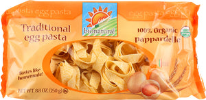 BIONATURAE: Traditional Egg Pasta Pappardelle, 8.8 oz - Vending Business Solutions