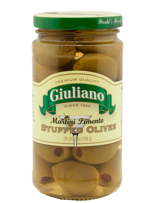 GIULIANO: Martini Pimento Stuffed Olives, 5 oz - Vending Business Solutions