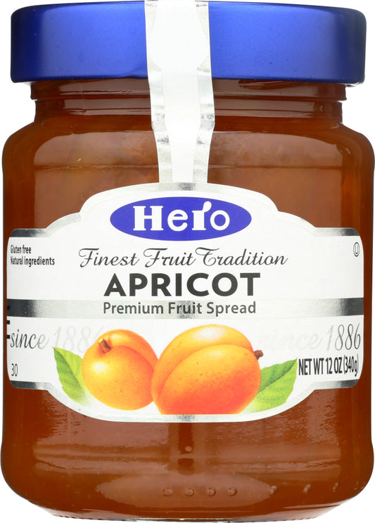 HERO: Fruit Spread Apricot, 12 oz - Vending Business Solutions