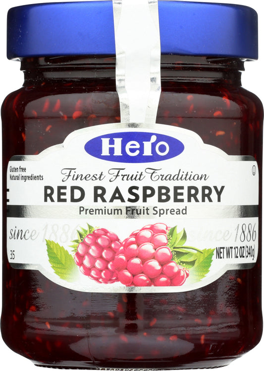 HERO: Fruit Spread Raspberry, 12 oz - Vending Business Solutions