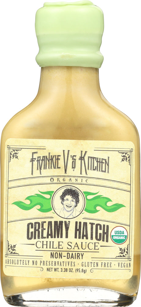 FRANKIE VS KITCHEN: Creamy Hatch Chile Sauce, 3.3 oz - Vending Business Solutions