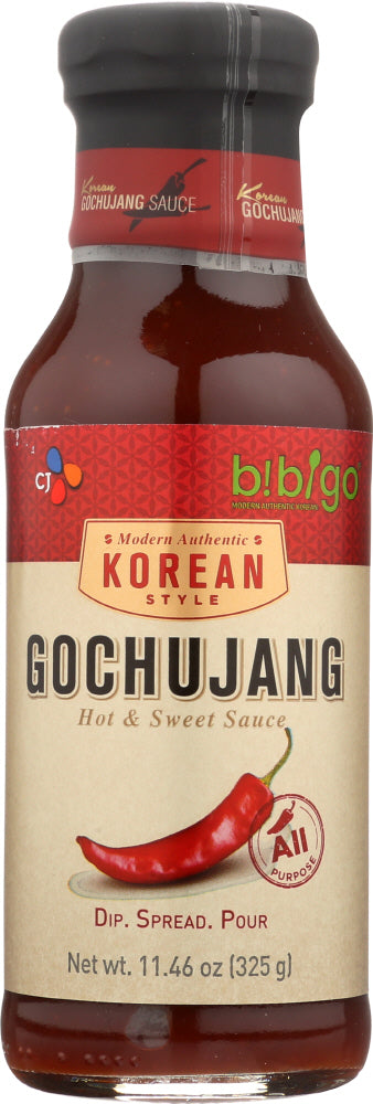 BIBIGO: Gochujang Hot & Sweet Sauce, 11.46 oz - Vending Business Solutions
