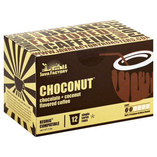 JAVA FACTORY: Coffee Choconut, 12 pc - Vending Business Solutions