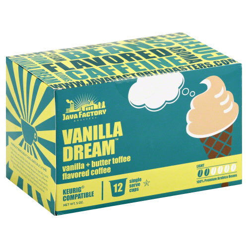 JAVA FACTORY: Coffee Vanilla Dream, 12 pc - Vending Business Solutions