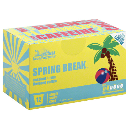 JAVA FACTORY: Coffee Spring Break, 12 pc - Vending Business Solutions