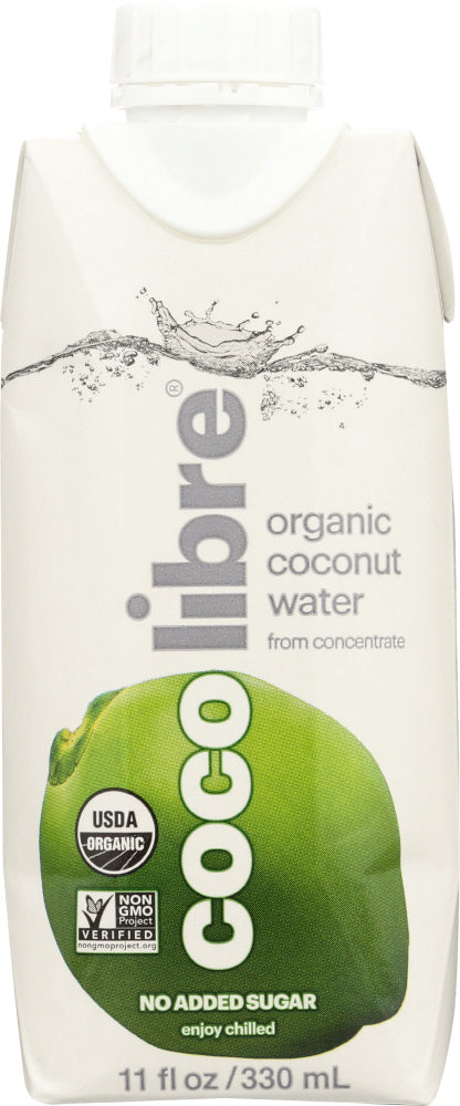 COCO LIBRE: Pure Organic Coconut Water, 11 oz - Vending Business Solutions