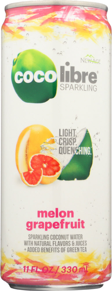 COCO LIBRE: Sparkling Coconut Water Melon Grapefruit, 11 fl oz - Vending Business Solutions