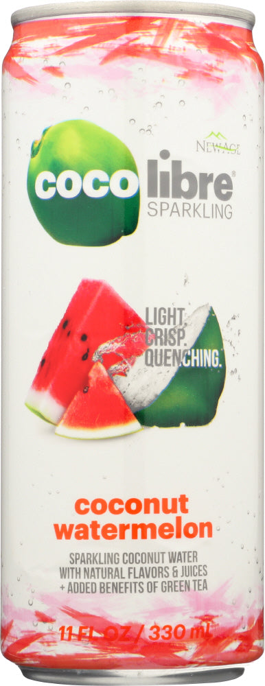 COCO LIBRE: Sparkling Coconut Water Coconut Watermelon, 11 fl oz - Vending Business Solutions