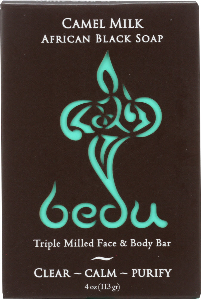 BEDU: African Black Camel Milk Soap, 4 oz - Vending Business Solutions