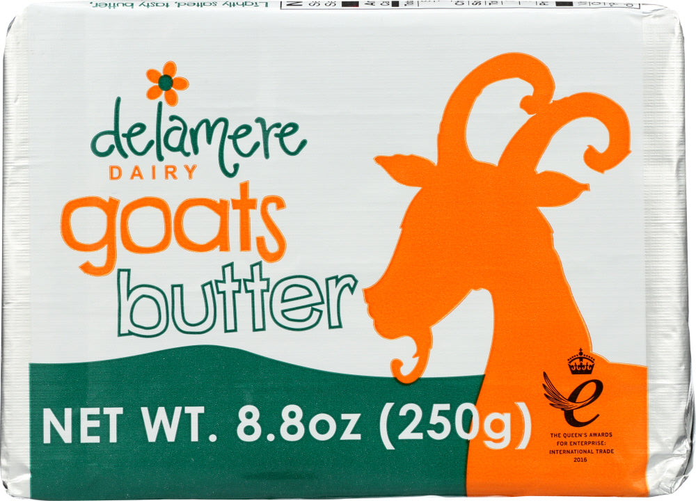 DELAMERE: Goat's Butter, 8.80 oz - Vending Business Solutions