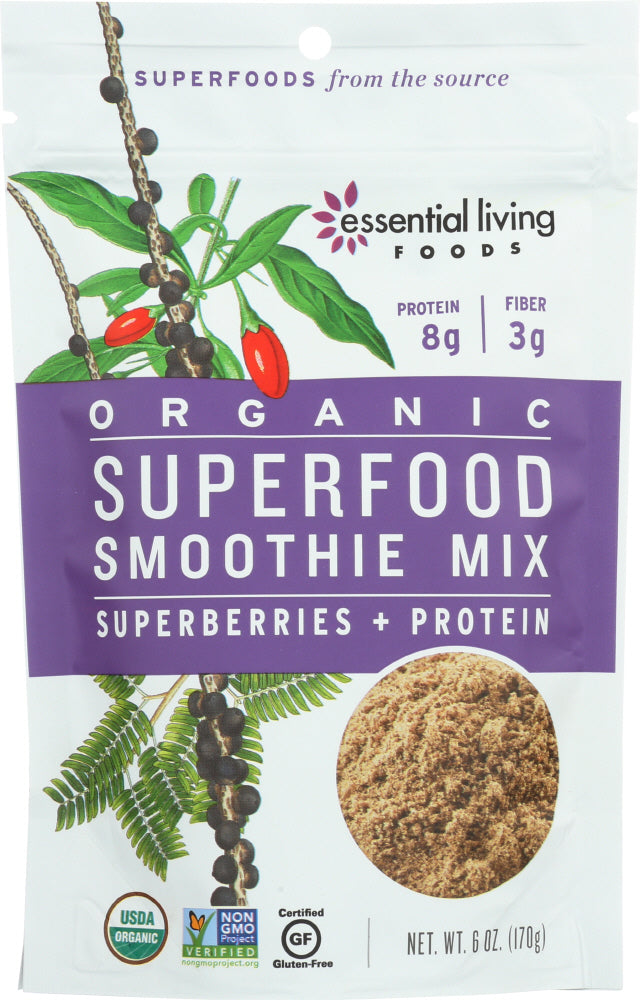 ESSENTIAL LIVING FOODS: Superfood Smoothie Mix, 6 oz - Vending Business Solutions