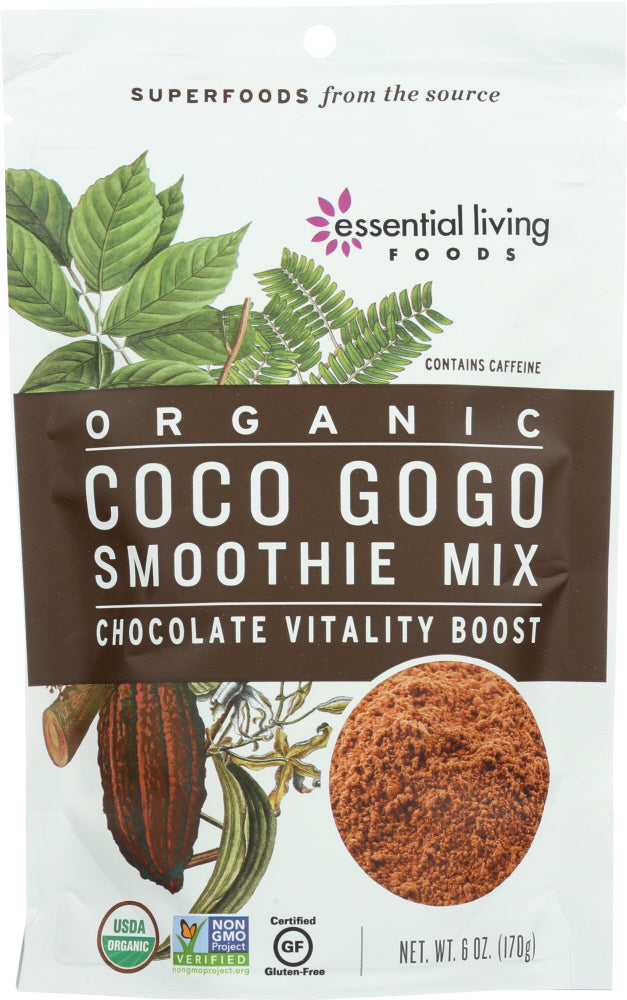 ESSENTIAL LIVING FOODS: Coco Gogo Smoothie Mix, 6 oz - Vending Business Solutions
