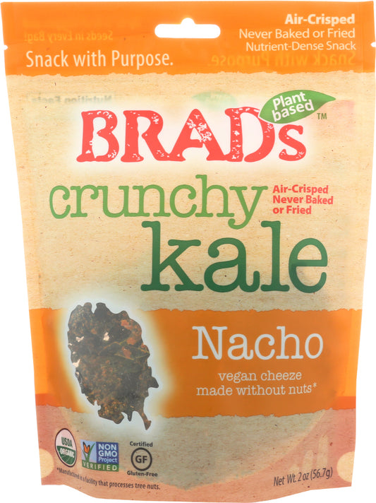 BRADS RAW: Kale Crunchy Nacho, 2 oz - Vending Business Solutions