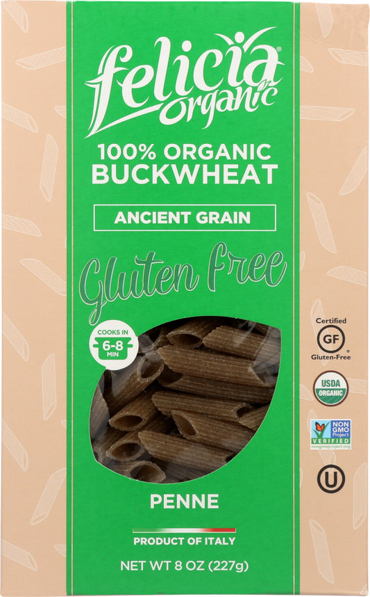 FELICIA ORGANIC: Penne Buckwheat, 8 oz - Vending Business Solutions