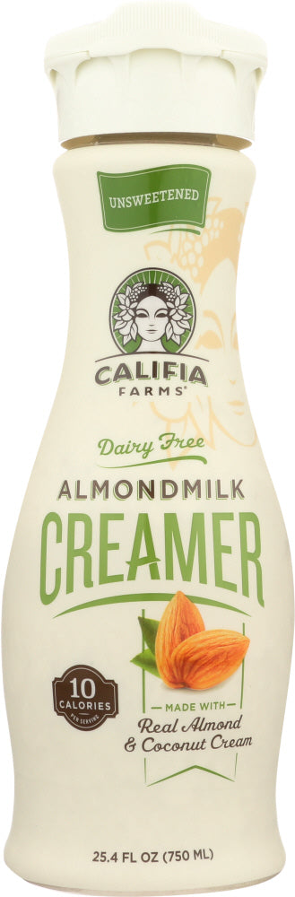CALIFIA: Almondmilk Creamer Unsweetened, 25.4 oz - Vending Business Solutions