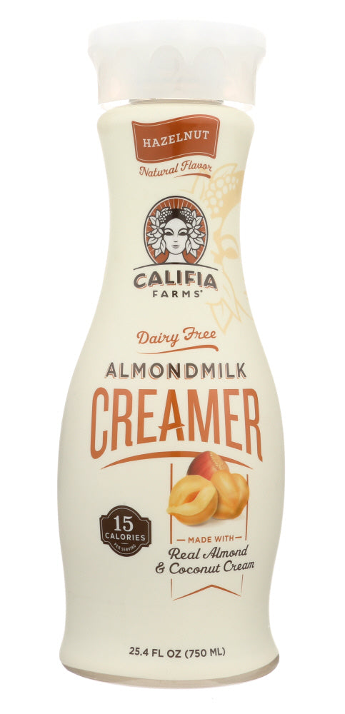 CALIFIA: Hazelnut Almondmilk Creamer, 25.4 oz - Vending Business Solutions
