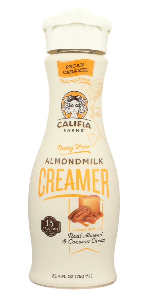 CALIFIA: Pecan Caramel Almondmilk Creamer, 25.4 oz - Vending Business Solutions