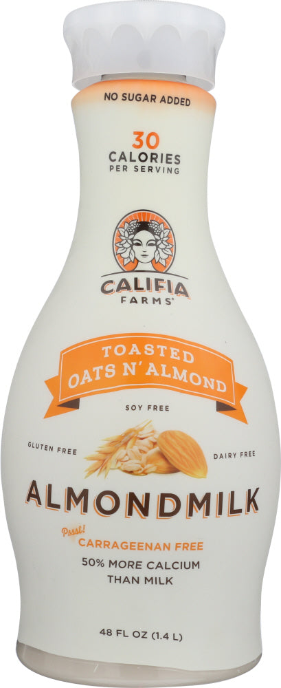 CALIFIA: Toasted Oats N' Almond Almondmilk, 48 oz - Vending Business Solutions