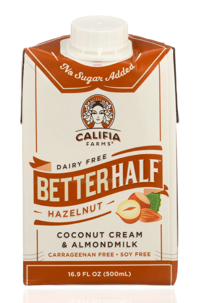 CALIFIA: Better Half Hazelnut Creamer, 16.9 oz - Vending Business Solutions