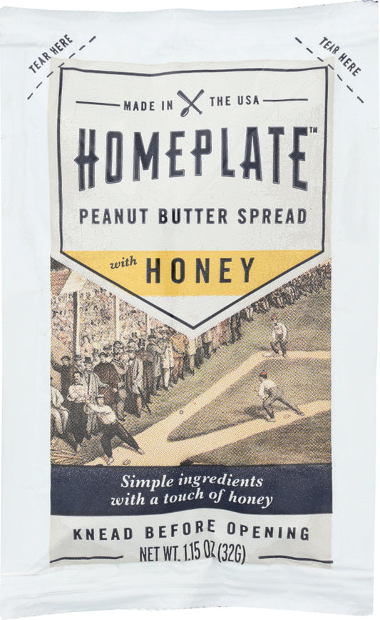 HOME PLATE: Peanut Butter Honey Squeeze Pack, 1.15 oz - Vending Business Solutions