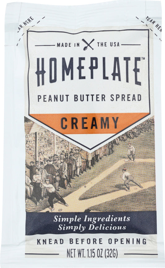 HOME PLATE: Creamy Peanut Butter Squeeze Pack, 1.15 oz - Vending Business Solutions