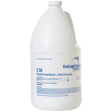 ECOLOGIC: C-18 Sanitizer, 1 ga - Vending Business Solutions