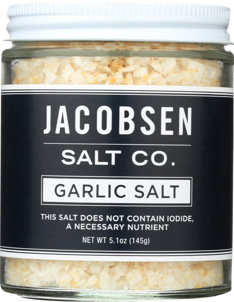 JACOBSEN SALT CO: Garlic Salt, 5.1 oz - Vending Business Solutions