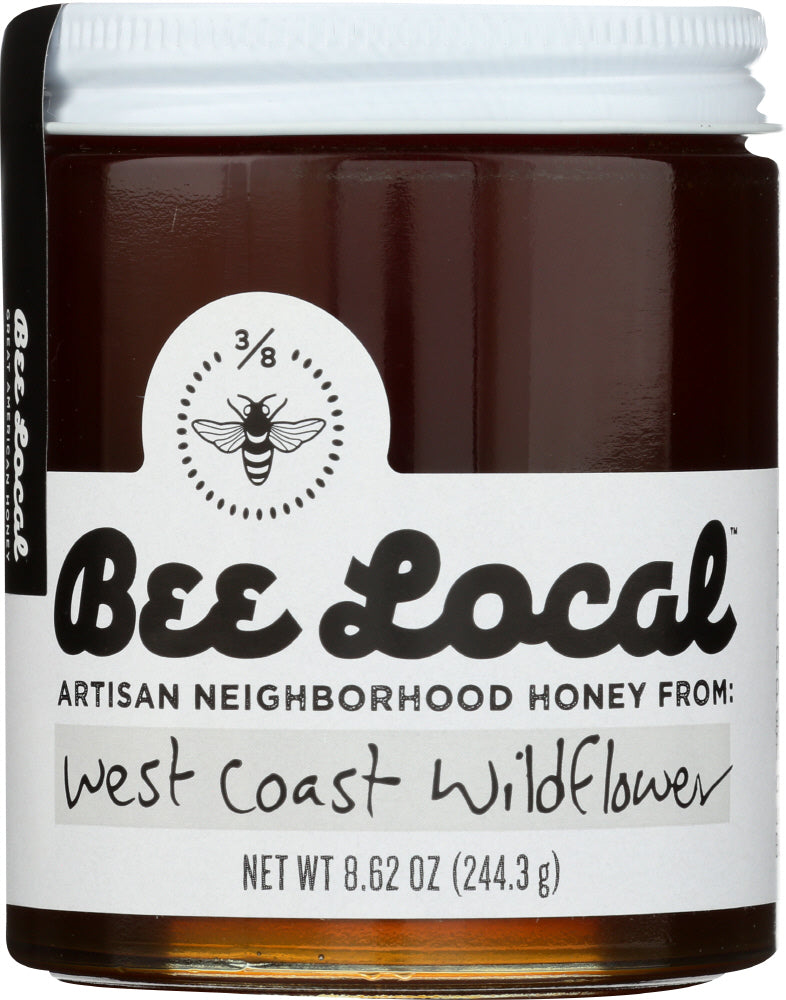BEE LOCAL: West Coast Wildflower Honey, 8.62 oz - Vending Business Solutions