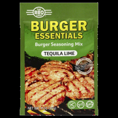 BURGER ESSENTIALS: Burger Seasoning Mix Tequila Lime, 1 oz - Vending Business Solutions