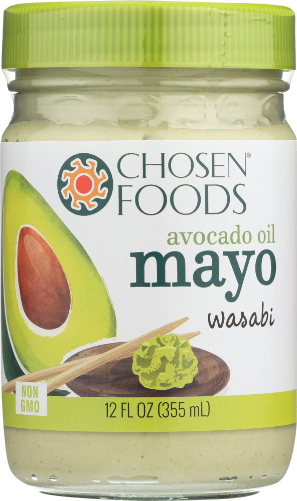 CHOSEN FOODS: Mayo Avocado Oil Wasabi, 12 oz - Vending Business Solutions