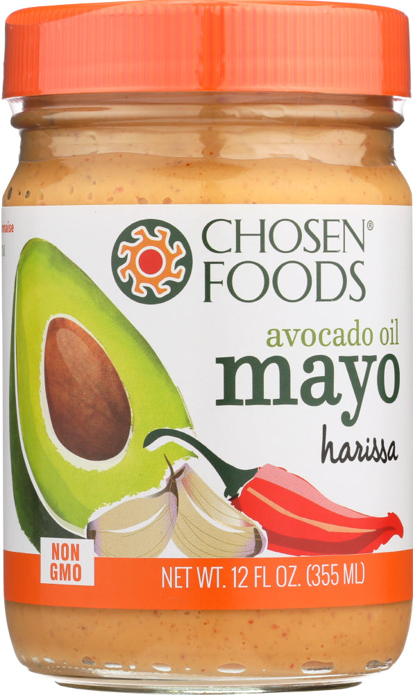 CHOSEN FOODS: Mayo Avocado Oil Harissa, 12 oz - Vending Business Solutions