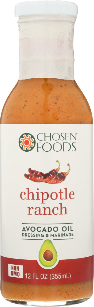 CHOSEN FOODS: Chipotle Ranch Dressing, 12 oz - Vending Business Solutions