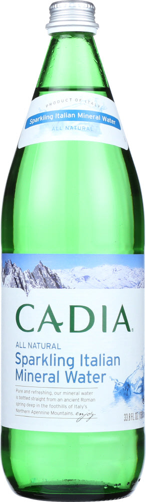 CADIA: Sparkling Italian Mineral Water, 33.8 fo - Vending Business Solutions
